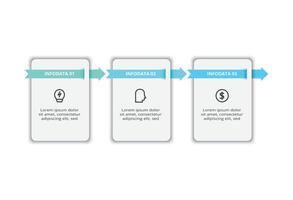 Creative concept for infographic with 4 options, parts or processes. vector