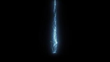 Electric Noise line glowing strike on the ground overlay effect video