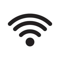 Wi-fi icon, wi-fi symbol. vector