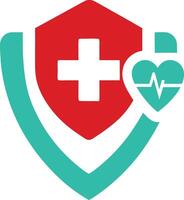Bold Medical Risk Management Logo for Secure and Clear Messaging vector