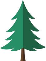 Pine tree clipart vector