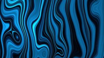 Blue and black abstract background with wavy lines, suitable for digital design projects, website backgrounds, and social media graphic video