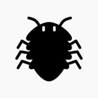 Design Illustration graphic of tick icon with glyph style. Suitable for UI, mobile design, web design, etc. vector