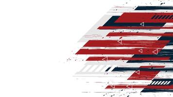 Modern Red Sports Background Bold Brush Grunge Texture with Copy Space for Edit Your Content vector