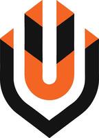 Modern Ultra Minimal Tech Logo Look Choice Defining Look vector