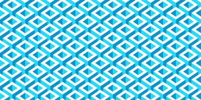 abstract boxes 3D seamless pattern background vector