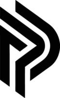 Modern Ultra Minimal Tech Logo Option Variant Guide vector