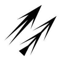 Arrow icon. Black arrow icon set isolated on white background. Arrow icon for your web site design, logo, app. Black arrow icon. eps 10 vector