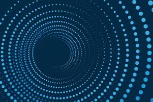 Abstract Blue Glowing Geometric Lines Dots Background. Modern Shiny Blue Dots Pattern. Digital Technology Futuristic Concept. Design for Cover Banner Website. Illustration. vector