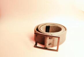 Textured Weave Meets Metal Hardware, A Fashion-Forward Belt Detail for Accessory Brands photo