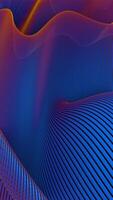 Abstract with lines and curve video