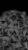 a black background with many small white triangles video