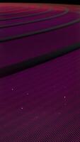 a purple and black background with a black and red stripe video