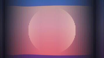 a minimal poster with a minimal line pattern video
