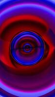 a blue and red swirl with a red center video