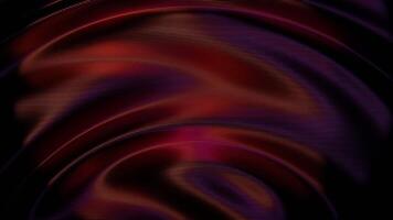 a dark background with a red and purple swirl video