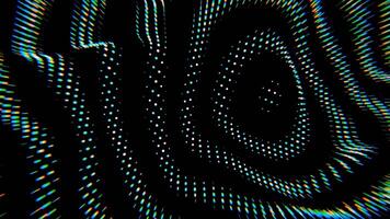 background with a circular pattern of colored lights video