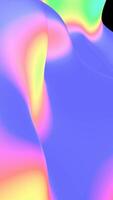 a colorful, abstract, blue and yellow background video