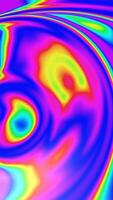 a colorful abstract image of a circular object video