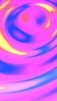 a colorful background with a circular design video