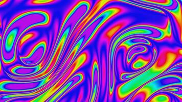 a psychedelic background with colorful swirls video