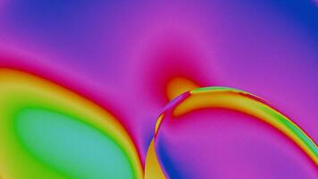 a close up of a colorful object with a black background video