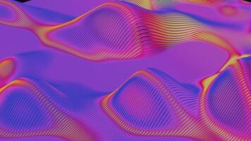 generated image of a wave pattern video