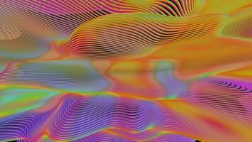 a colorful abstract background with lines and curves video