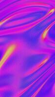 a colorful wave pattern with a pink background video