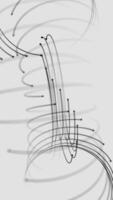 a drawing of a circle with a line of circles video