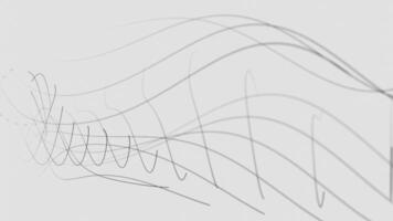 a drawing of a line of lines video