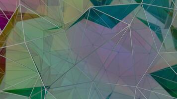a colorful abstract background with many different shapes video