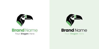 Modern Toucan Logo Design for Business Branding A Unique and Memorable Visual Identity vector