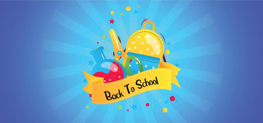 back to school banner