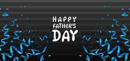 happy father day backdrop vector