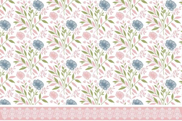 ornamental border print, trendy line art florals, wrapping paper texture design, flower outline simplicity, women wear repeat pattern