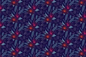 abstract design with hand drawn rose outlines cotton flower motifs and continuous line floral repetition for wrapping paper and pillow fabric vector