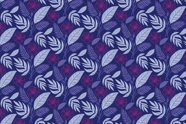 sketch floral motif featuring line drawn cotton blooms rose outlines and minimal repetition for textile fashion and surface print