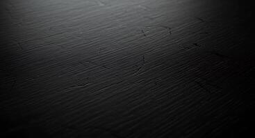 Black wood texture background with scratches photo