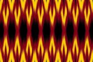 Ikat Textile Design Geometric and Tribal Motif. Abstract background stripe pattern. vector