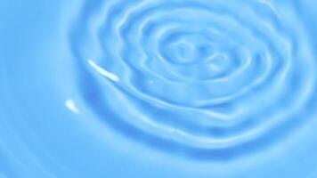Tranquil Blue Water Ripple Creating Soothing Patterns in a Serene Minimalist Setting photo