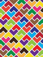 bold geometric pattern vector