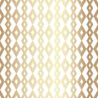 White Gold Geometric Rhombus Seamless Pattern Design Background in Elegant Style vector
