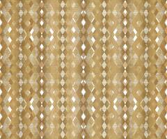 Gold Rhombus Seamless Pattern Design on Background vector