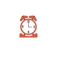 Alarm Clock Icon in Flat Style vector