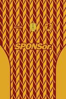 PATTERN JERSEY FOR SUBLIMATION FOOTBALL KIT AND BACKGROUND SPORT DESIGN 22 vector