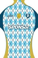 PATTERN JERSEY FOR SUBLIMATION FOOTBALL KIT AND SPORT APPAREL 9 vector