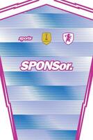 PATTERN JERSEY FOR SUBLIMATION FOOTBALL KIT AND BACKGROUND SPORT DESIGN 222 vector