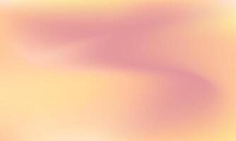 Modern cream and peach abstract background design. Colorful curved smooth gradient vector