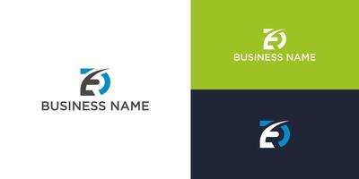 Abstract RD Initial Logo Design, Modern Business Symbol for Company Identity, Web Icon and Business Card Branding vector